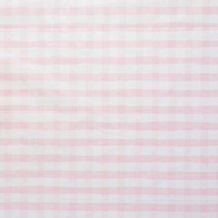 Pink Gingham Paper Table Cover I Pink Party Decorations I My Dream Party Shop UK