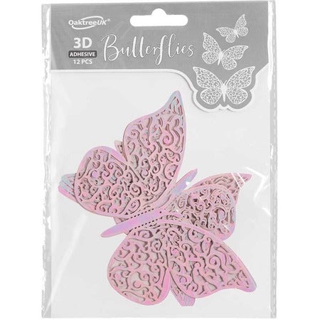 Iridescent 3d Butterflies I Iridescent Party Decorations I My Dream Party Shop UK