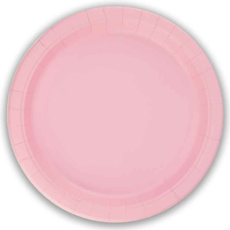 Large Pastel Pink Plates I Pastel Pink Party Supplies I My Dream Party Shop UK