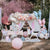 Pastel Pink and Gold Butterfly Balloon  Fairy Party Decorations I My Dream Party Shop UK