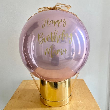 Pink and Gold Money Gift Balloon I Balloons for Collection Ruislip I My Dream Party Shop