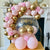 Pink and Gold Baby Shower Bubble Hug I My Dream Party Shop Ruislip