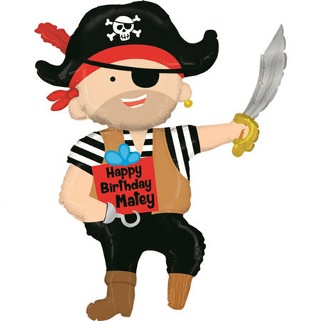 Pirate Birthday Matey Balloon I Pirate Party Decorations I My Dream Party Shop UK