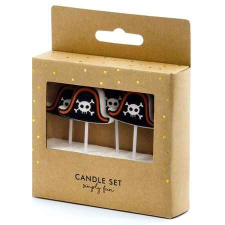 Pirate Hat Party Candles I Pirate Party Decorations I My Dream Party Shop UK