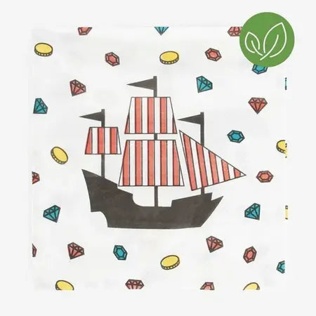 Pirate Party Napkins by My Little Day I Pirate Party Supplies I My Dream Party Shop UK