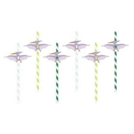 Pterodactyl Dinosaur Party Straws I Dinosaur Party Decorations I My Dream Party Shop UK