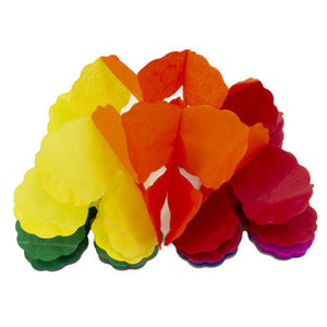 Rainbow Tissue Four Leaf Clover Garland I Pride Party Decorations I My Dream Party Shop UK