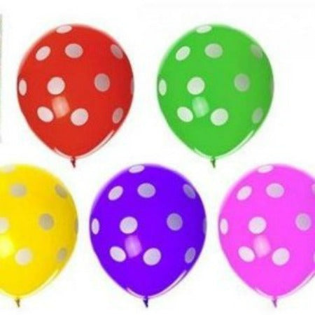 Rainbow Polka Dot Balloons I Rainbow Party Decorations I My Dream Party Shop I UK