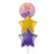 Rapunzel Purple and Gold Star Helium Bouquet I Balloons for Collection Ruislip I My Dream Party Shop