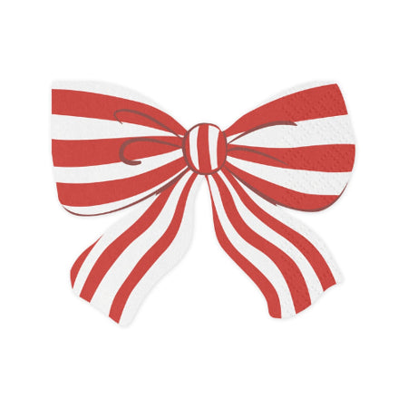 Red Bow Napkins I Christmas Party Tableware I My Dream Party Shop UK