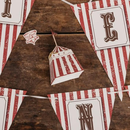 Mini Circus Tent Boxes I Circus Party Decorations I My Dream Party Shop UK