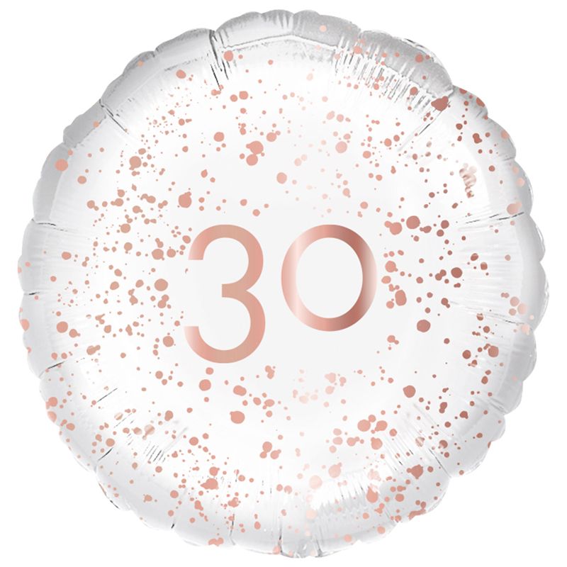 Rose Gold 30th Birthday Balloon I 30th Birthday Party Decorations I My Dream Party Shop UK