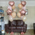 Rose Gold, Pink and Blush Helium Bouquet I Design your own Balloon Bouquet I My Dream Party Shop