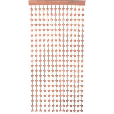 Rose Gold Star Door Curtain I Rose Gold Party Decorations I My Dream Party Shop UK