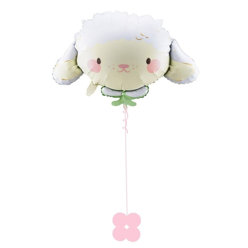 Sheep Head Foil Balloon I Helium Farm Balloons Ruislip I My Dream Party Shop