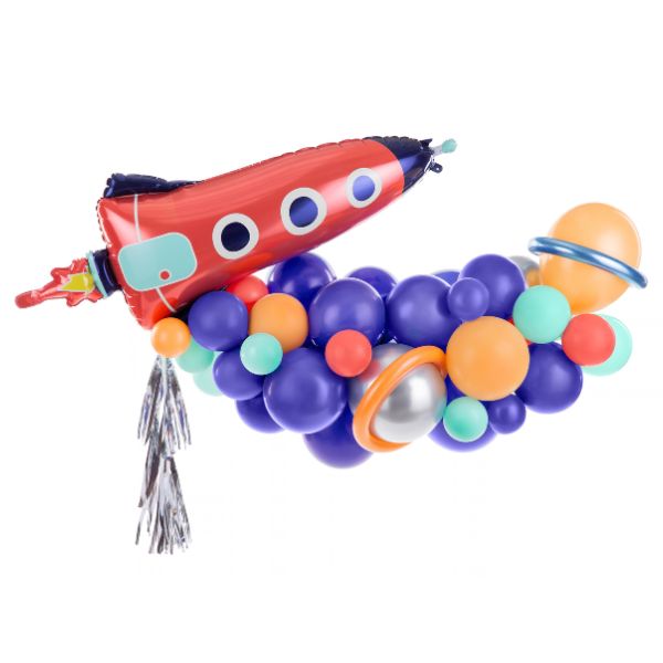 Silver Tassel Garland I Silver Balloon Decorations I My Dream Party Shop UK