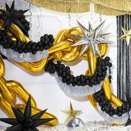 Silver Tinsel Fringe Garland I Silver Party Decorations I My Dream Party Shop UK