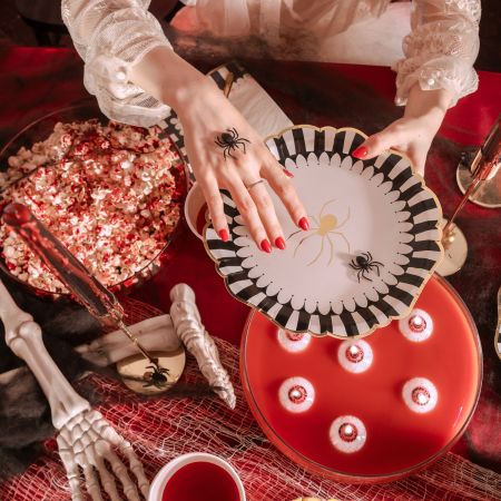 Halloween Spider Party Plates I Halloween Party Tableware I My Dream Party Shop UK