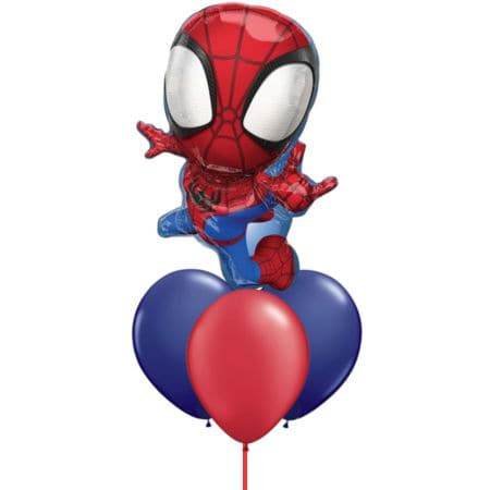 Spidey Supershape Helium Bouquet I My Dream Party Shop Ruislip