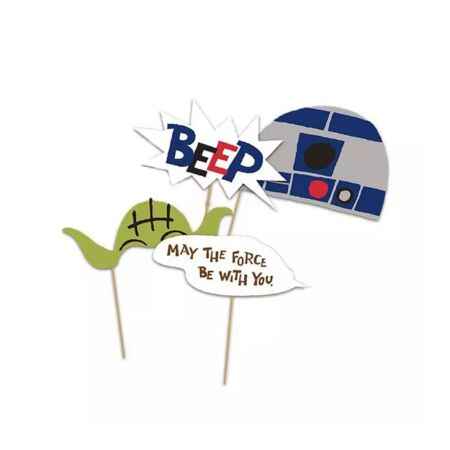 Star Wars Photo Props I Star Wars Party Supplies I My Dream Party Shop UK