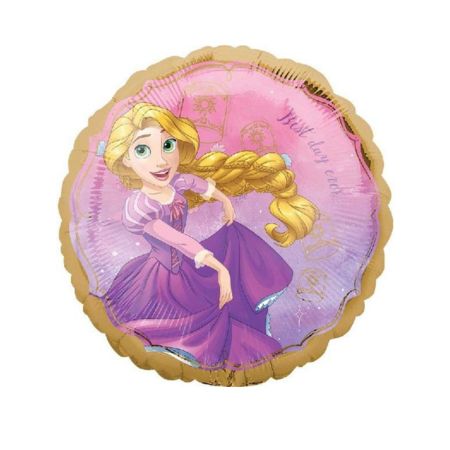 Tangled Rapunzel Party Pack For 16 – Includes Plates, Napkins, Table Cover & Birthday Sash