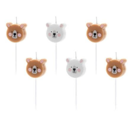 Teddy Bear Party Candles I Teddy Bear Party Supplies I My Dream Party Shop UK