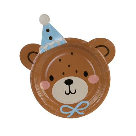 Teddy Bear Party Plates I Teddy Bear Party Supplies I My Dream Party Shop UK