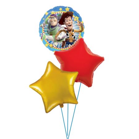 2 Stars with Star Toy Story Helium Balloons Trio I My Dream Party Shop Ruislip