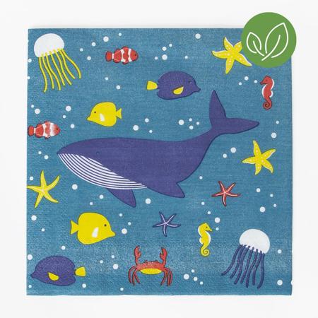 Under the Sea Party Napkins I Under the Sea Party Supplies I My Dream Party Shop UK