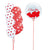 Valentine's Bubble Balloon and 7 Helium Heart Balloons I My Dream Party Shop Ruislip