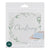 White and Green Christening Napkins I Christening Party Tableware I My Dream Party Shop UK