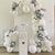 White and Silver Engagement Balloon Arch I Balloon Installations Ruislip I My Dream Party Shop