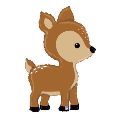Woodland Deer Supershape Balloon I Woodland Animals Party Balloons I My Dream Party Shop UK
