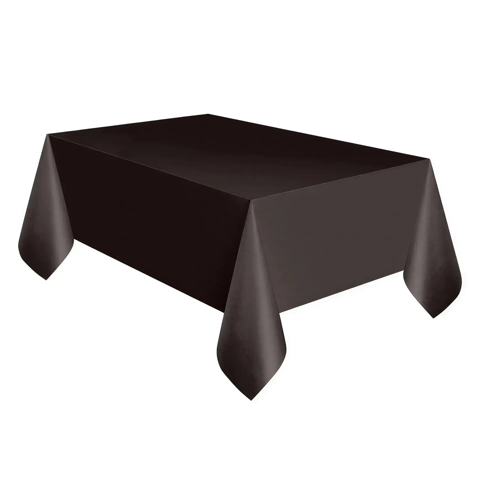 Rectangular Black Plastic Table Cover I Black Party Tableware I My Dream Party Shop UK