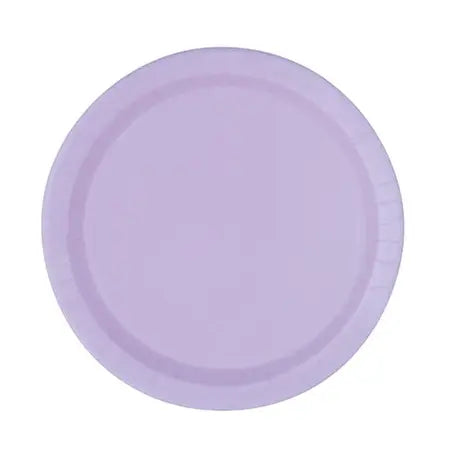 Small Pastel Lilac Plates I Lilac Party Supplies I My Dream Party Shop UK
