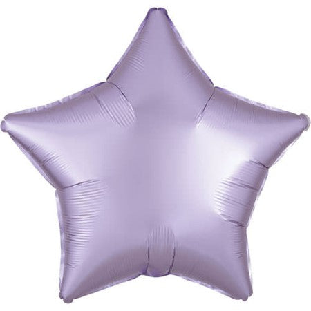 Satin Pastel Lilac Star Balloon I Lilac Party Decorations I My Dream Party Shop UK