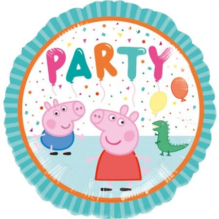 18 Inch Peppa Pig Party Characters  Foil Balloon I Peppa Pig Party Supplies I My Dream Party Shop UK