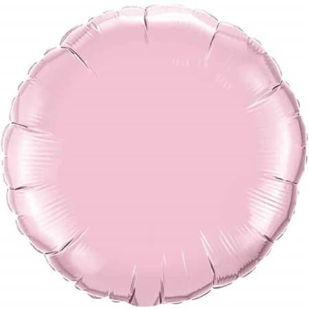Pearl Pink Round Foil Balloon I Qualatex I Pink Balloons I My Dream Party Shop UK