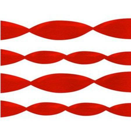 Red Crepe Streamer I Pretty Party Decorations and Streamers I My Dream Party Shop