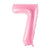 Gigantic Pale Pink Foil Number Seven Balloon 34 Inches I Milestone Birthdays I My Dream Party Shop 
