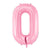 Gigantic Pale Pink Foil Number Balloons 34 Inches I Milestone Birthdays I My Dream Party Shop UK