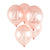 Rose Gold 21st Birthday Helium Balloon Bouquet for Collection Ruislip I My Dream Party Shop