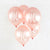 Rose Gold 40th Birthday Helium Balloon Bouquet for Collection Ruislip I My Dream Party Shop