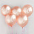 50 Rose Gold Balloons I Modern 50th Birthday Party Decorations I My Dream Party Shop UK