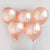 Rose Gold 60th Birthday Helium Balloon Bouquet for Collection Ruislip I My Dream Party Shop