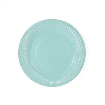 Turquoise Aloha Plates I Turquoise Party Supplies I My Dream Party Shop