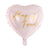 Always and Forever Pale Pink Heart Balloon I Valentines Balloons I UK