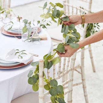 Artificial Eucalyptus Garland I Floral Wedding Decorations I My Dream Party Shop