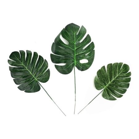 Artificial Monastera Palm Leaves I Jungle Party Decorations I My Dream Party Shop