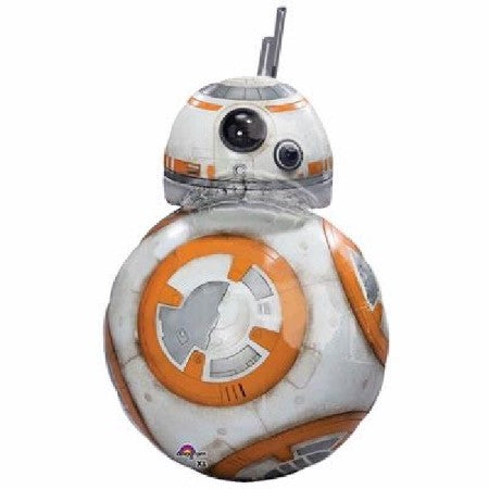 Stars Wars BB8 Robot Foil Balloon I Star Wars Party Supplies I My Dream Party Shop UK
